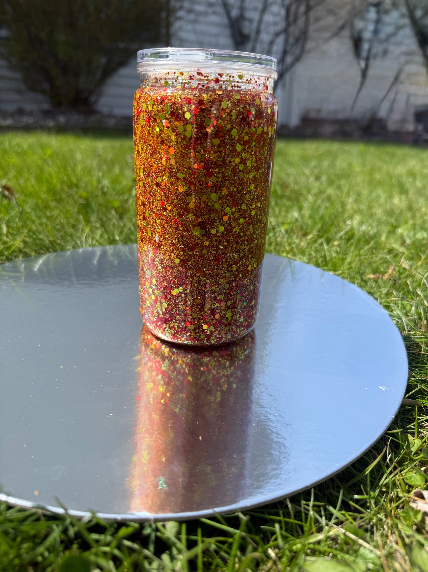 16oz Gold & Red (still/slow flow) (#28)