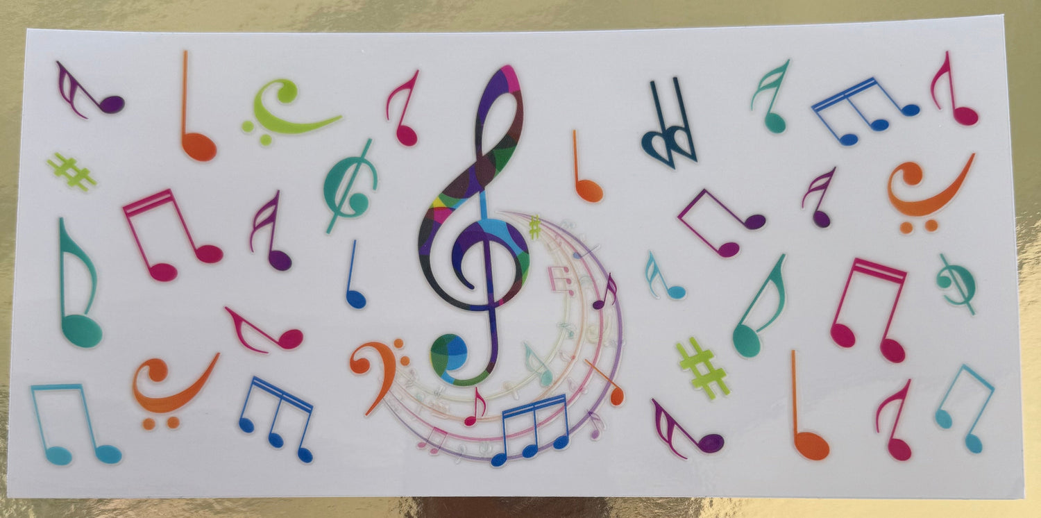 Musical decals