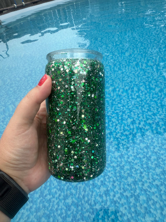 16oz Green & Silver (Fast Flow) (#10)