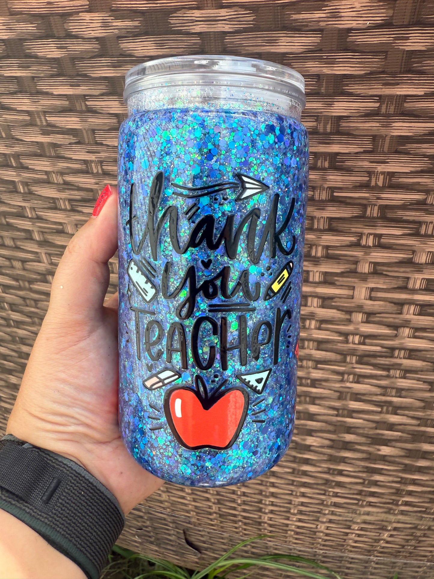 16oz Blue (Slow Flow) (#17) *teacher (SMALL DEFECTS)