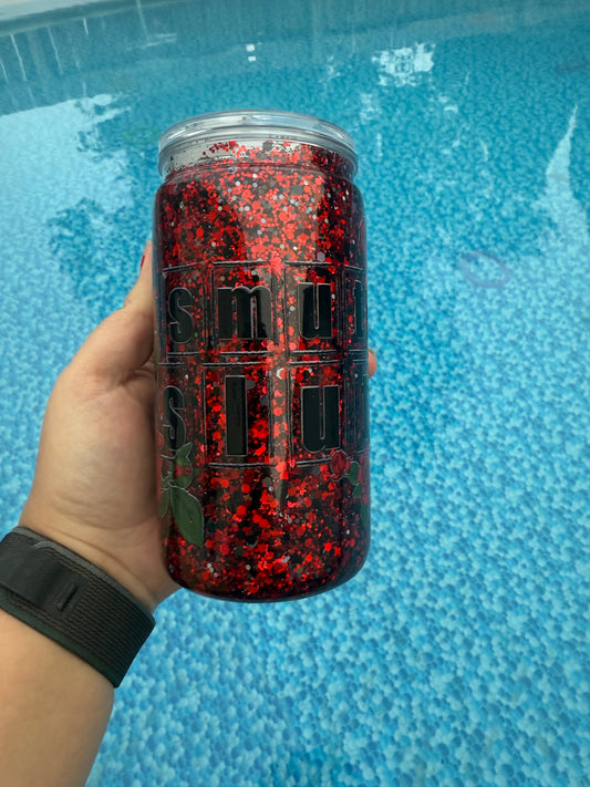 16oz Black & Red (Medium Flow) (#5)