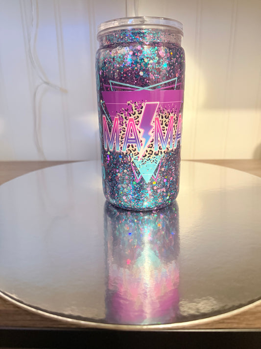 16oz Purple; Turquoise; Puzzle Pieces (#31)