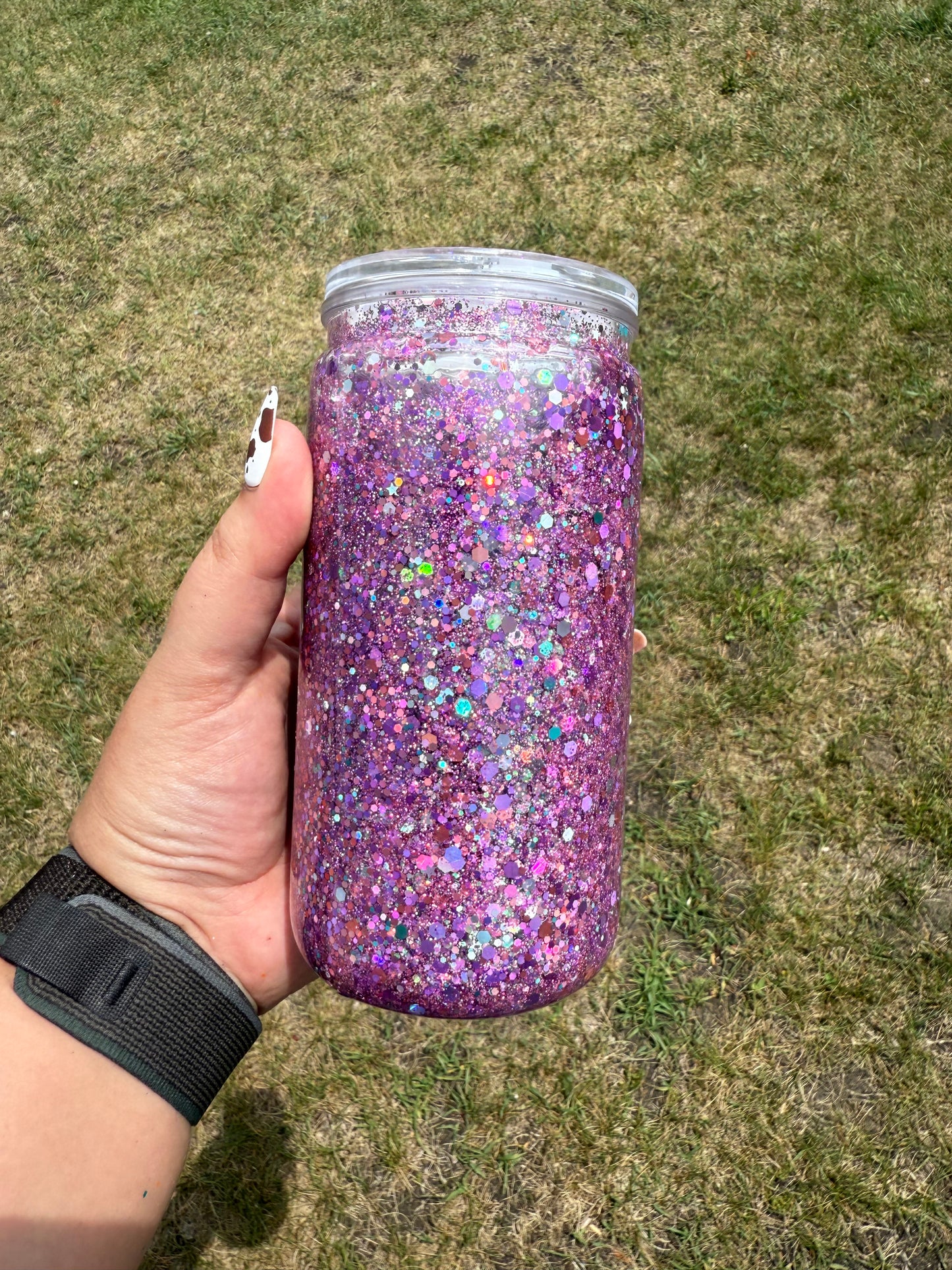 16oz pink; Purple (slow Flow) (#4)