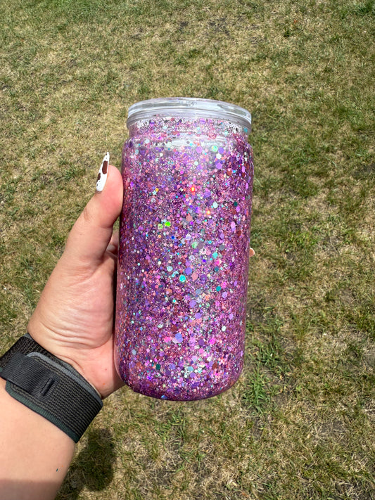 16oz pink; Purple (slow Flow) (#4)
